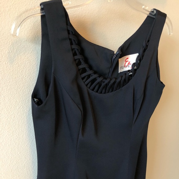 Navy cocktail dress - Picture 4 of 7